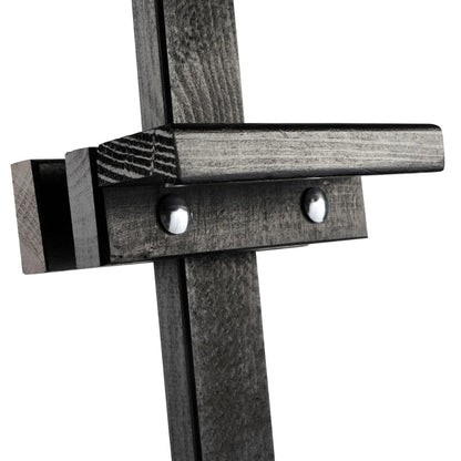 Holz Staffelei Classic, Schwarz, 175cm