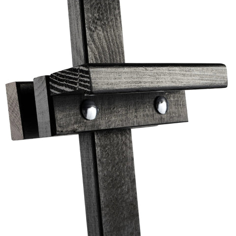 Holz Staffelei Classic, Schwarz, 175cm