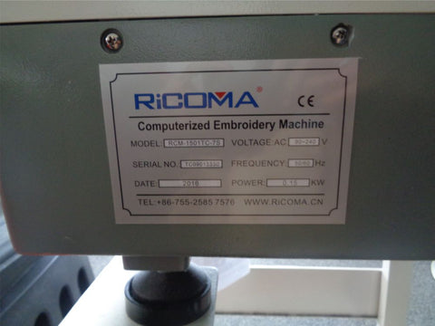 Holen Sie sich jetzt die professionelle Ricoma Stickmaschine und starten Sie durch mit Ihrem eigenen Stickgeschäft!