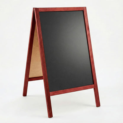 Holz Kundenstopper "ColorFrame" 90x51cm, Indoor