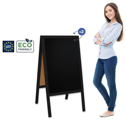 Holz Kundenstopper "ColorFrame" 118x61cm, Indoor
