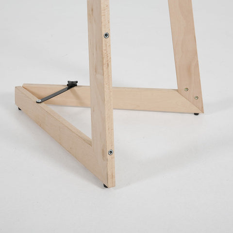 Mobile Staffelei Holz aus Buchenholz, 150cm, Natur