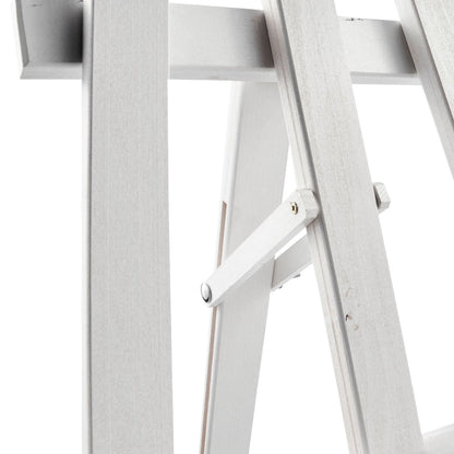 Holz Staffelei Classic, Weiss, 175cm