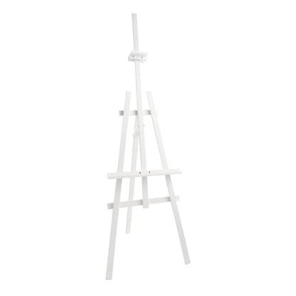 Holz Staffelei Classic, Weiss, 175cm