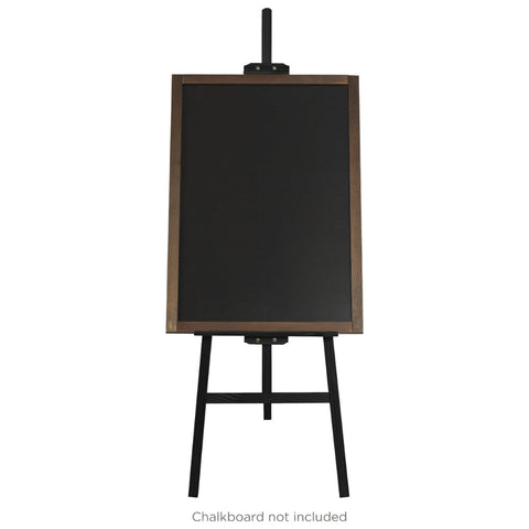 Holz Staffelei Classic, Schwarz, 175cm