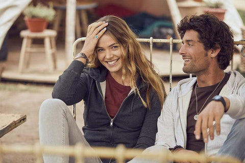 Hoodie für Damen-Premium Hoodie mit Reissverschluss