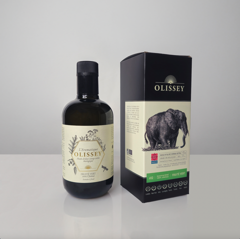 OLISSEY – Organiczna Oliwa Z Oliwek Extra Virgin 50cl | L’AROMATIQUE | Zielony Owocowy • Wczesny Zbiór • Wysoka Zawartość Polifenoli 🌿🇫🇷