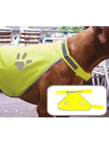 Hunde-Warnweste gelb