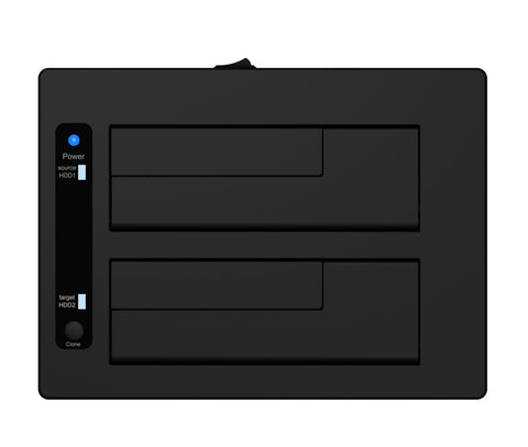 ICY BOX Docking- & Clonestation IB-127CL-U3 2 Bay Single Modus