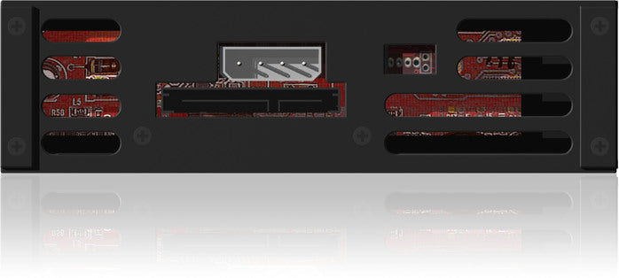 ICY BOX Frame, 1x 3,5" zu 1xSATA in IB-138SK-B-II 5,25" Einbauschacht
