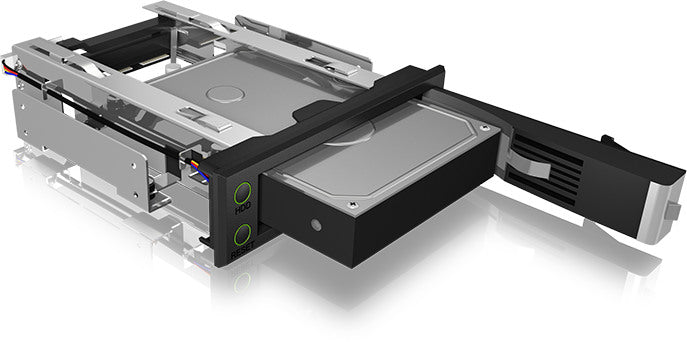 ICY BOX Frame, 1x 3,5" zu 1xSATA Host IB-166SSK-B EasySwap trägerlos,