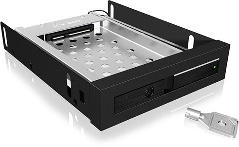 ICY BOX Frame, 1x 2,5" zu 1xSATA Host IB-2217StS trägerlos, für 3,5" Schacht