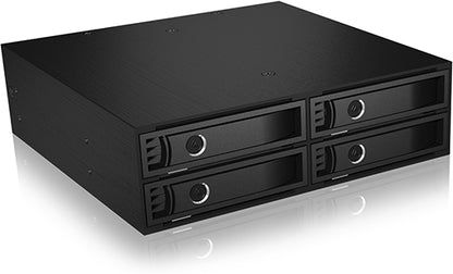 ICY BOX Backplane, 4xSATA 2,5" IB-2242SSK HDD (6-15 mm) für 1x5,25"