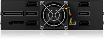 ICY BOX Backplane, 6x 2,5" HDD/SSDs, IB-2260SSK-12G SATA/SAS Einbauschacht