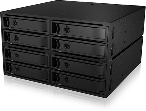 ICY BOX Backplane, 8x 2,5" SATA/SAS IB-2281MSK 2x MiniSAS (SFF8087), 2x5,25"