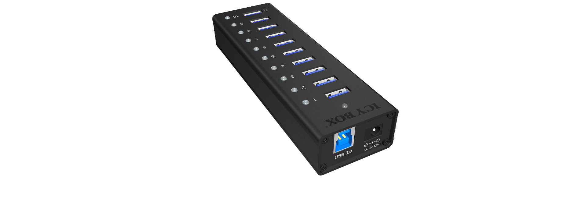 ICY BOX 10-Port USB 3.0 Hub IB-AC6110