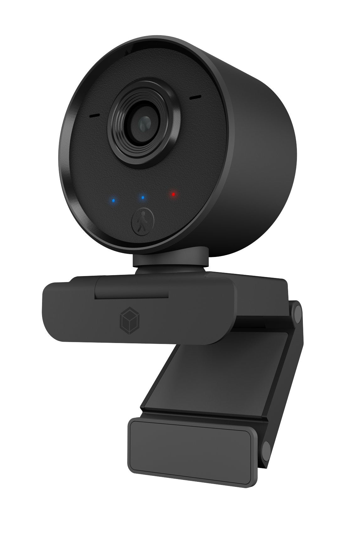 ICY BOX Full HD Webcam mit FB und IB-CAM502-HD KI Autotracking & 350°