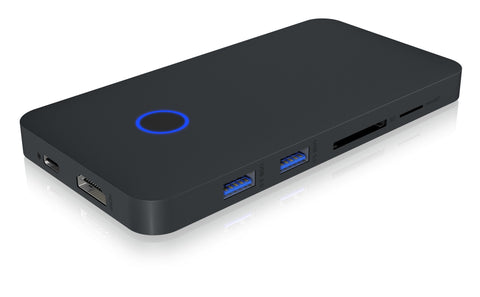 ICY BOX Dockingstation & M.2 NVMe IB-DK2108M-C Gehäuse, USB-C,HDMI,5-Fach Hub