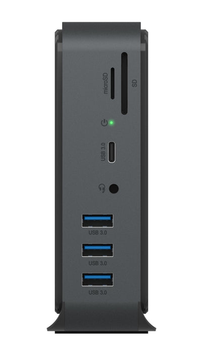 ICY BOX Dual Dockingstation black IB-DK2261AC 2x HDMI, 3x USB 3.2, GLAN