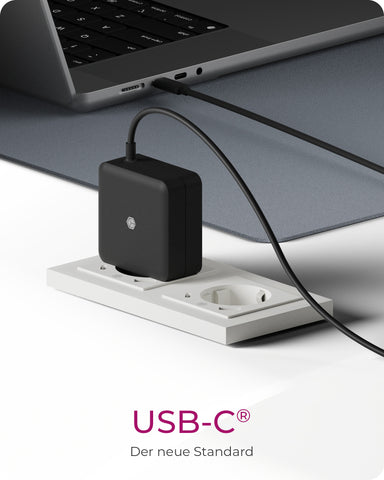 ICY BOX Steckerladegerät mit PD IB-PS111-PD USB-C, PD 3.0, 65W 1.5m