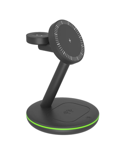 ICY BOX 3in1 Wireless Charging Stand IB-SH102-CH up to 10W, USB-C