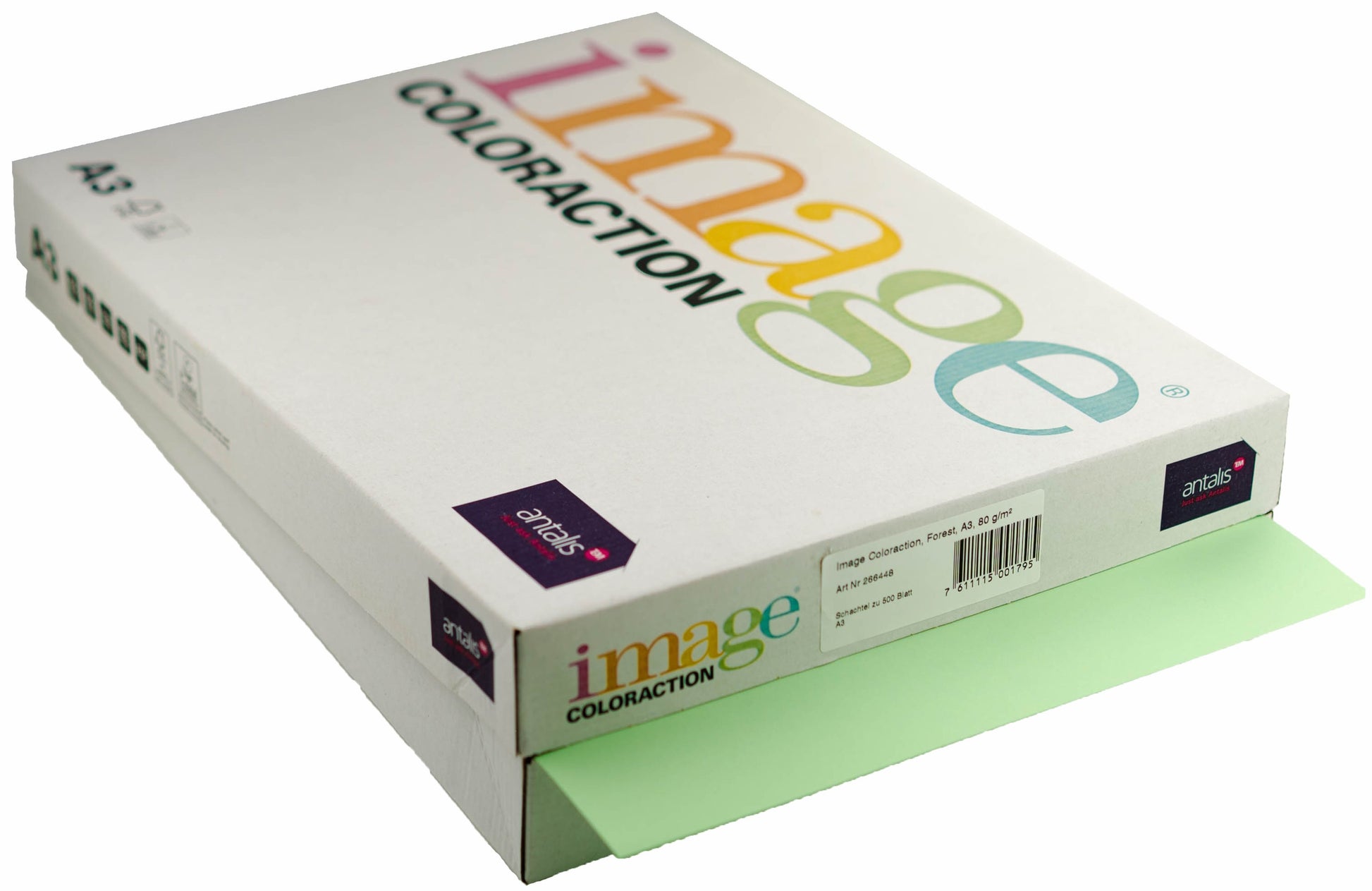 IMAGE COLORACTION Kopierpapier Forest A3 266448 80g, grün 500 Blatt