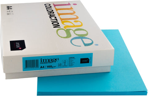 IMAGE COLORACTION Kopierpapier Lisbon A4 266752 königsblau, 160g 250 Blatt