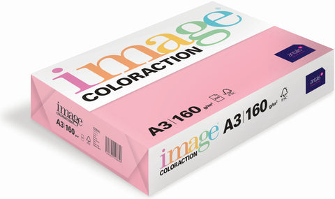 IMAGE COLORACTION Kopierpapier Coral A3 285139 160g, rosa 250 Blatt