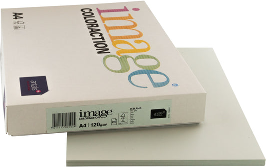 IMAGE COLORACTION Kopierpapier Iceland A4 291273 120g, grau 250 Blatt
