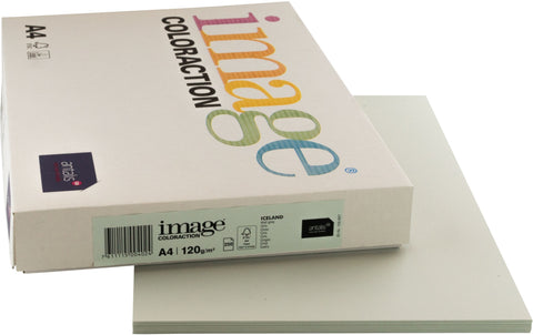IMAGE COLORACTION Kopierpapier Iceland A4 291273 120g, grau 250 Blatt