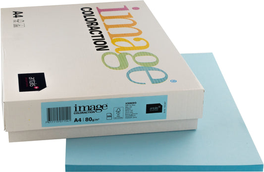IMAGE COLORACTION Kopierpapier Iceberg A4 294347 80g eisblau 500 Blatt