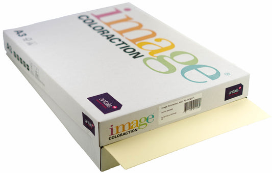 IMAGE COLORACTION Kopierpapier Atoll A3 294349 80g, elfenbein 500 Blatt