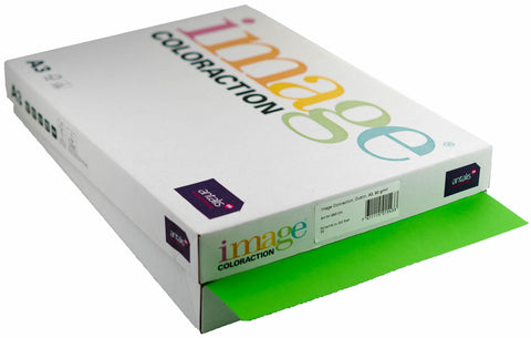 IMAGE COLORACTION Kopierpapier Dublin A3 385124 80g, dunkelgrün 500 Blatt