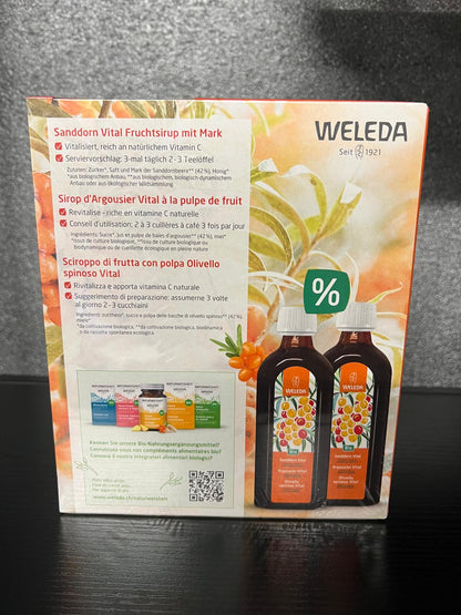 Weleda - Sea Buckthorn Vital Sirup - Gi energi til dagen din 🌿🍯