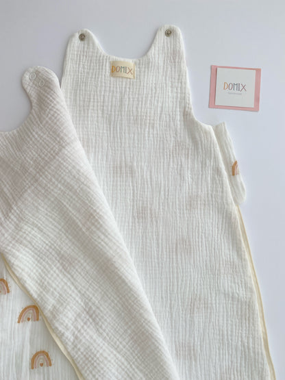 Muslin baby sleeping bag
