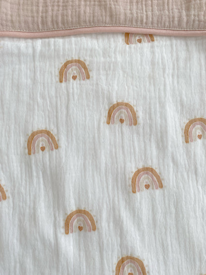 Muslin baby sleeping bag