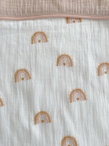 Muslin baby sleeping bag