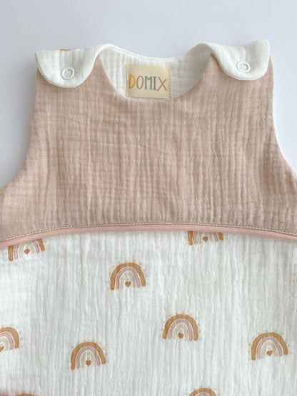 Muslin baby sleeping bag