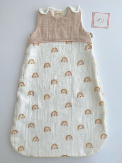 Muslin baby sleeping bag