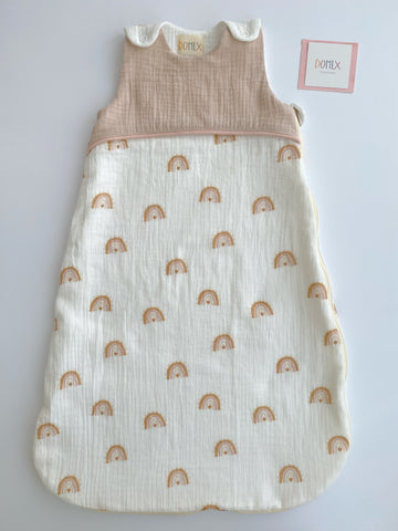 Muslin baby sleeping bag