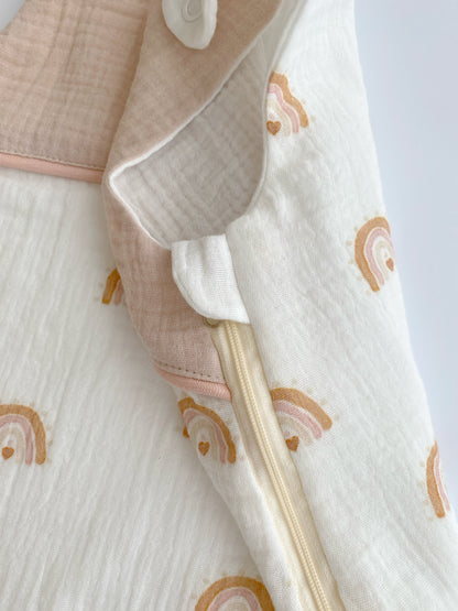 Muslin baby sleeping bag