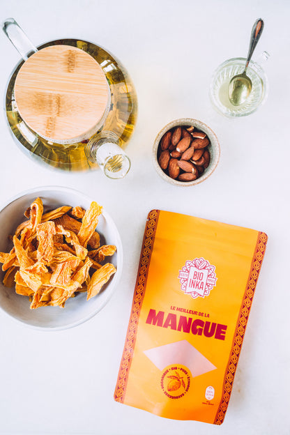 BioInka - Organic Dried Mangos -  🌴 Sun-Ripened Goodness Inside!