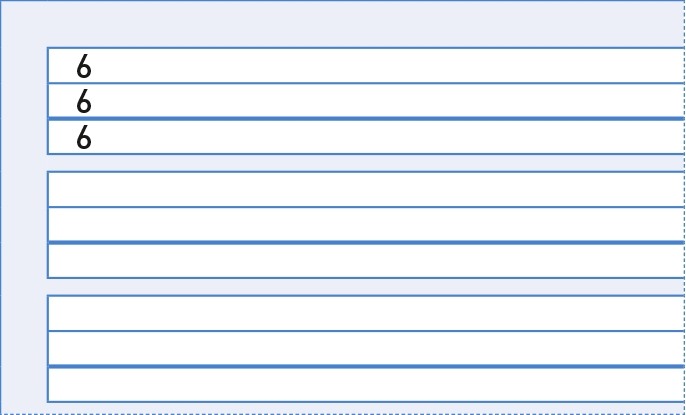 INGOLD-BIWA Basisline Heft A4 02.0420.1840 weiss 90g 6mm 3Gassen 25 Stk