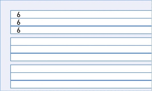 INGOLD-BIWA Basisline Heft A4 02.0420.1840 weiss 90g 6mm 3Gassen 25 Stk
