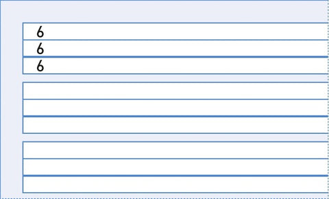 INGOLD-BIWA Basisline Heft A4 02.0420.1840 weiss 90g 6mm 3Gassen 25 Stk