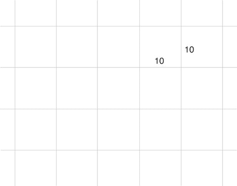 INGOLD-BIWA Heftblätter A4 02.342.1000 weiss 90g 10x10 kar. 500 Blatt
