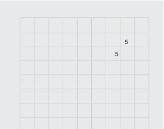 INGOLD-BIWA Heft UWS 17,5x22cm 02.9220.552 grau 80g 5x5mm kariert RR