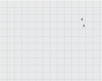 INGOLD-BIWA Schulheft A4 02.9420.44 grau, 80g 4x4mm kar. 25 Stück