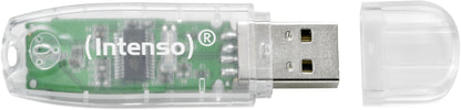 INTENSO USB-Stick Rainbow Line 32GB 3502480 USB 2.0 transparent