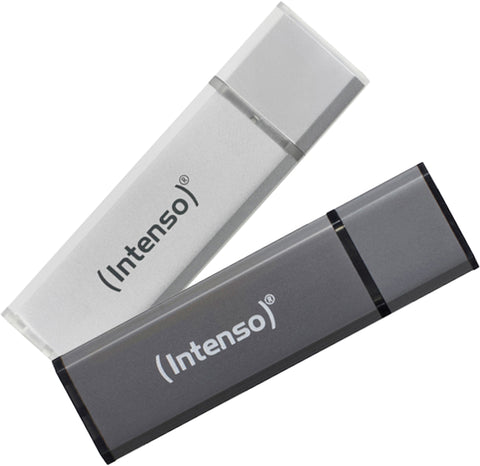 INTENSO USB-Stick Alu Line 32GB 3521480 USB 2.0 double pack